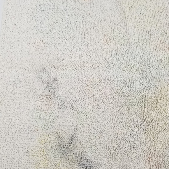 Vintage 1971 Cannon Monticello Daisy Delight cream floral cotton towels - Picture 8 of 10